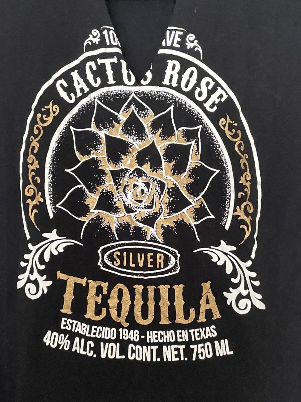 Rock & Roll Cowgirl Sleeveless Black Top - Picture 5 of 5